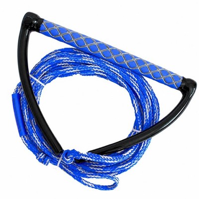 Spinera Wakeboard & Kneeboard Leine 1521m Rope EVA Griff blau