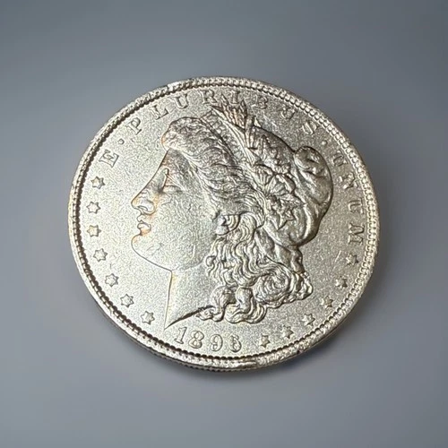 1896 Silver Morgan Dollar $1 90% Silver BU Nice Example 🦅🦅🦅