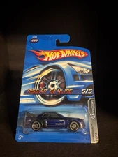 HOT WHEELS 2006 DROPSTARS SERIES 5/5 NISSAN SKYLINE GT-R R32 DARK BLUE