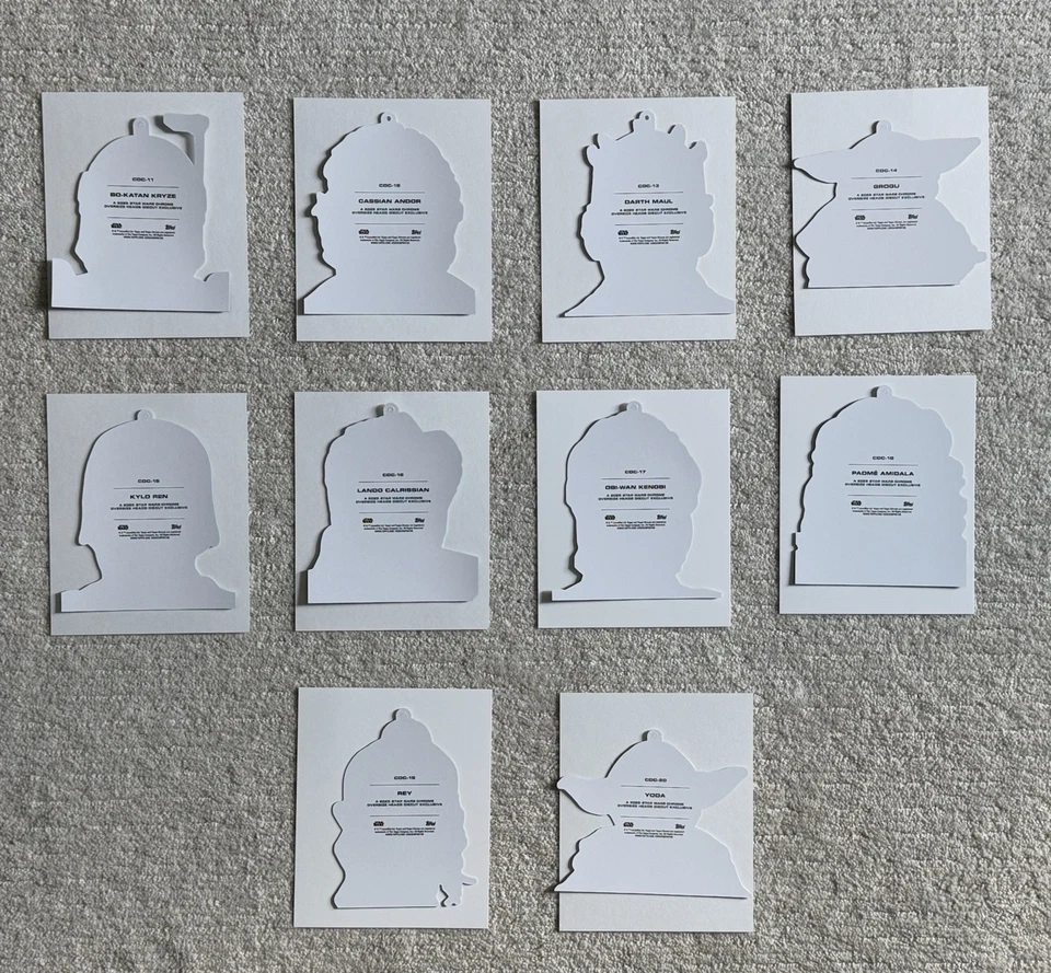 Juego troquelado Costco cromado Topps Star Wars 2025 11-20 Bo-Katan Yoda Grogu ¡y más! Foto 2 de 2