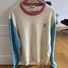 Pringle of Scotland Men's Xl 100% Lambs Sweater