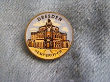Pin Dresden Semperoper Staatsoper Dresden am Theaterplatz an der Elbe Sachsen