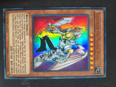 Valkyrion the Magna Warrior YGLD-ENB01 King of Games: Yugi's Legendary Decks 1st