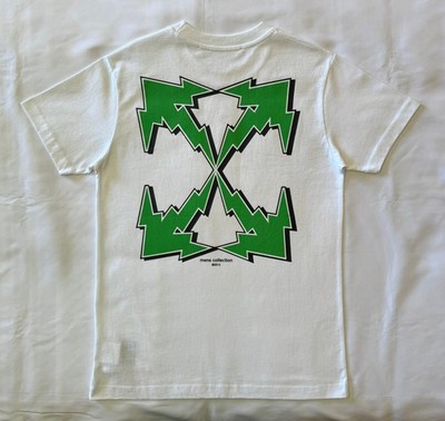 Off-White T-Shirt Weiß _ Bolt Arrow _ Gr. M Regular . Neuwertig 10/10 . Logo