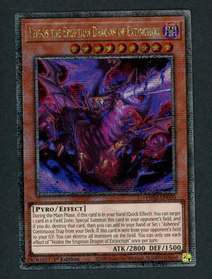 Yu-Gi-Oh! VEIDOS DER AUSBRUCHSDRACHE DES AUSSTERBENS -PHNI-DE090- VIERTELJAHRHUNDERT
