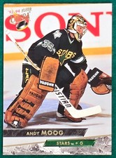 Andy Moog - 1993-94 Fleer Ultra #301 - Dallas Stars Hockey Card