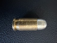 1oz .999 Fine Silver Bullet - .45 Caliber Inspired Silver W/ Casing