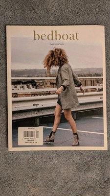 BEDBOAT MAGAZINE: LIVE FEARLESS, 2017, PB, Issue 4,  FINAL ISSUE, English Style