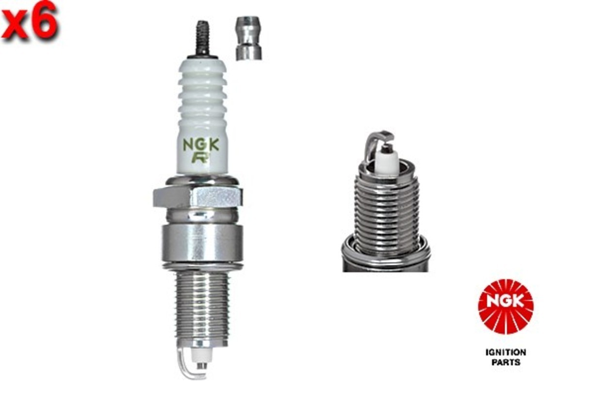 NGK 6x Spark Plug For BERTONE Freeclimber BMW E30 E28 E34 Z1 77-94 98079-5587V