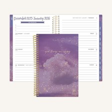 bloom daily planners 2026 Soft Cover Planner, 4" x 6", Good Things Are Coming