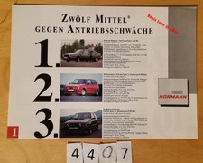 HORMANN FIAT UNO CROMA LANCIA THEMA DELTA TURBO Brochure CH Allemand 4 pages
