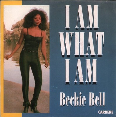 Beckie Bell I Am What I Am 7'' Single Italien Carrere 1983 mit Hülle CREA4099