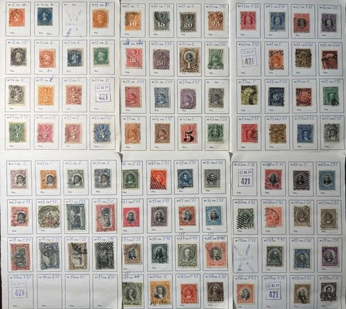 Lot of Chile Old Postage Collectible Stamps Used/MH