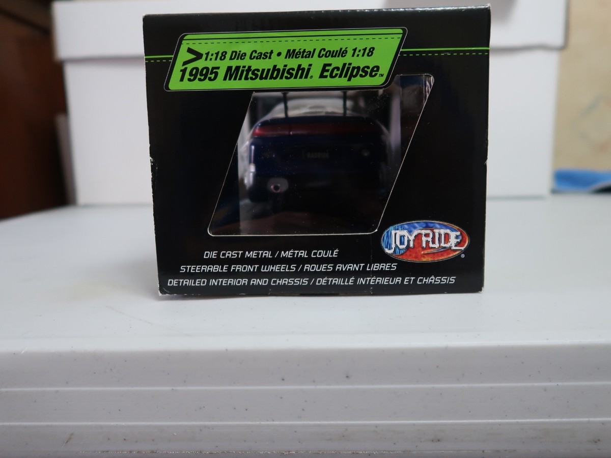 Fast and the Furious 1995 Mitsubishi Eclipse Blue Diecast