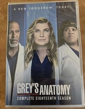 GREY'S ANATOMY - The Complete Eighteenth Season 18 (DVD) NEW - FREE SHIPPING!