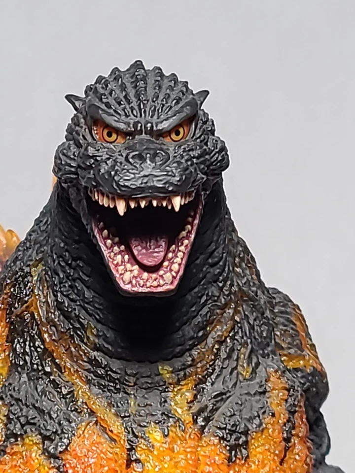 X-Plus Godzilla 1995 Toho 30cm Series (Burning) (2017 release) (w/ Box) - Image 3 of 4