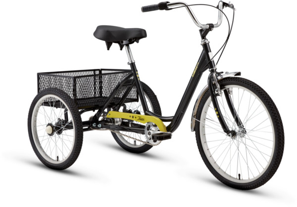 Izip Tristar Trike Black 3 Speed