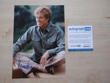 Robert Redford autograph signed 20x30 cm photo ACOA