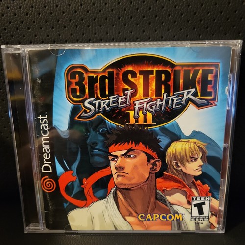 Street Fighter III: 3rd Strike (Sega Dreamcast, 2000) NTSC CIB mit Reg Karte