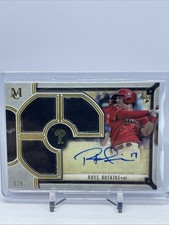 2018 Museum Collection Signature Swatches Triple Relic Rhys Hoskins Auto #’d 5/5