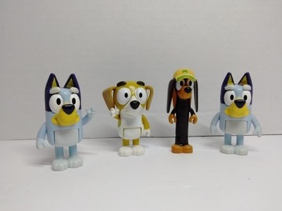Bluey Figure and Family Lot of 4