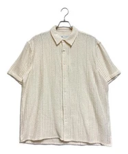 ZARA                    Short sleeve knit beige 不明