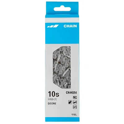 For Shimano 6/7/8/9/10/11-Speed Chain HG53/54/701 Deore·MTB Road Bike 116 Link- - Image 1 of 4