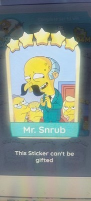 Monopoly Sticker Go Mr. Snrub 5   Golden Blitzz Gold Sticker     Available 