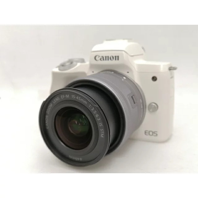 DDP Canon EOS Kiss M2 M50 Mark II Double Zoom Kit White Box JAPAN