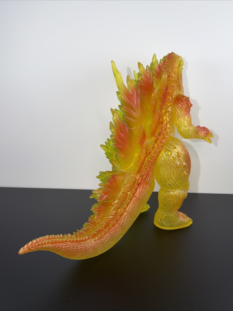 2024 MARUSAN 350 9” GODZILLA 1999 GOLDEN YELLOW CLEAR RED GREEN