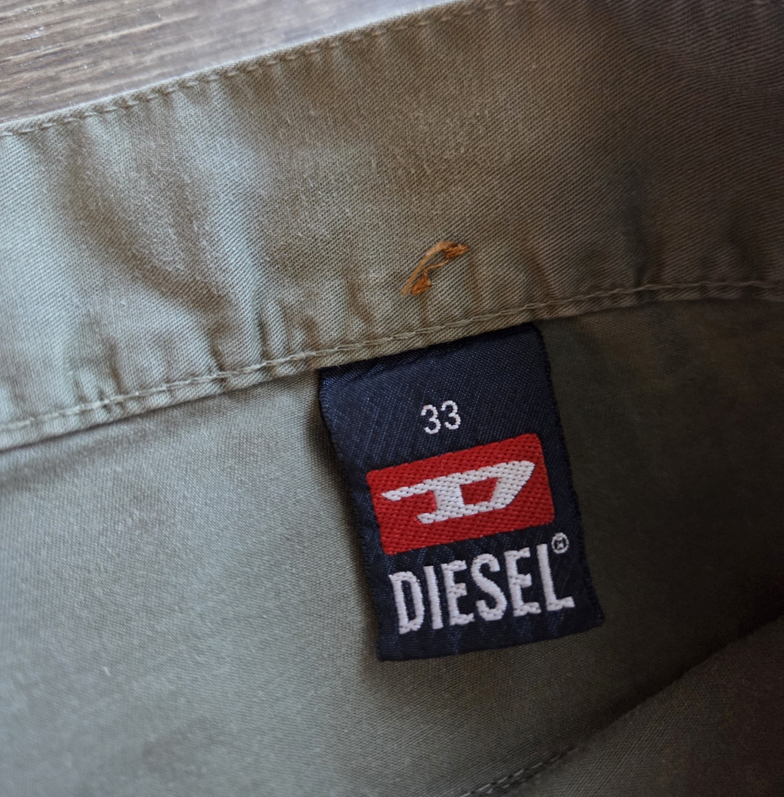 Diesel Cargo Pants Mod. Python Olive Green Mens S… - image 4