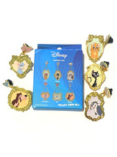 Disney Cat & Dog Hanging Picture Box Lunch Mystery pin. New/box. You Choose.