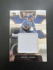 2022 Panini Select Baseball Angel Zerpa #RJS-AZ Jersey Watch Rookie Card RC. rookie card picture