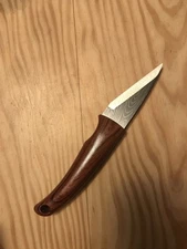 Grafting Knife with Sheath | Faux Wood Grain Handle | Budding Garden Tool