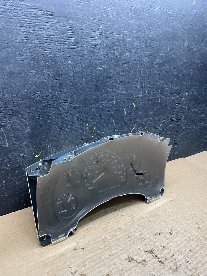 Chevrolet Astro 2000 a 2005 velocímetro calibre clúster ECM S6186 DG Foto 3 de 4