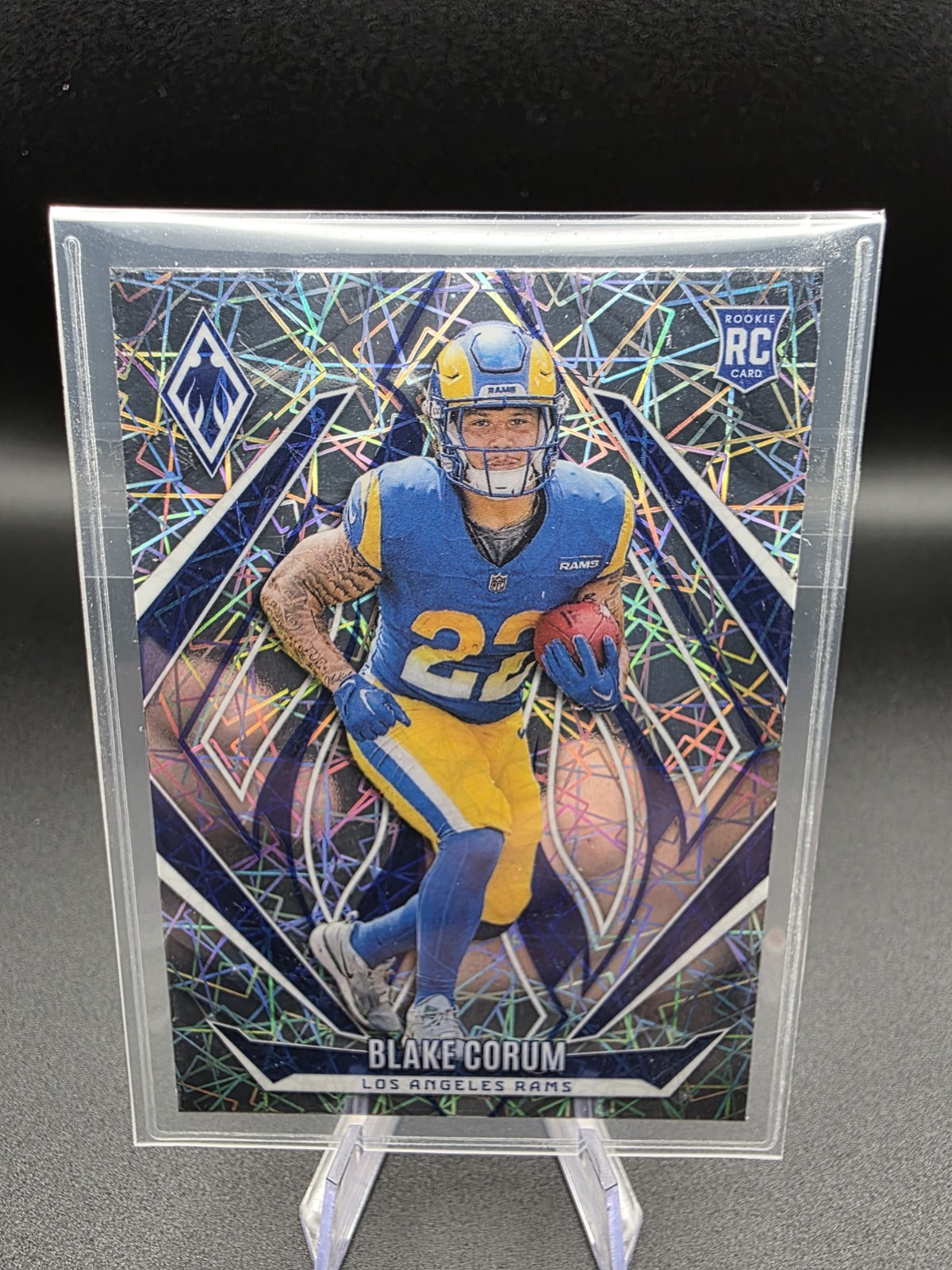 2024 Panini Phoenix - Rookies Blake Corum #158 Lazer (RC)