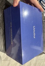 Ustuour MD-300 Electric Eye Massager Blue Air Heat Vibration Music Therapy