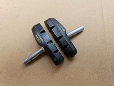 Set of 2 Vintage Shimano M55/T Mountain Bike Brake Pads Shoes Non Threaded Post