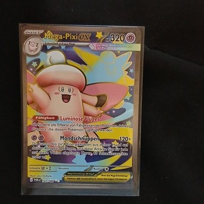 Pokemon Karte Mega-Pixi ex 103/088   Optimale Ordnung   Full Art   NM   DE