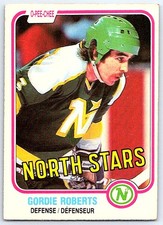 1981-82 O-Pee-Chee Gordie Roberts Minnesota North Stars #167