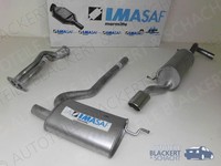 Imasaf Auspuffanlage Komplett für Audi A4 + Avant 1.8 20V 85KW 1995-2001