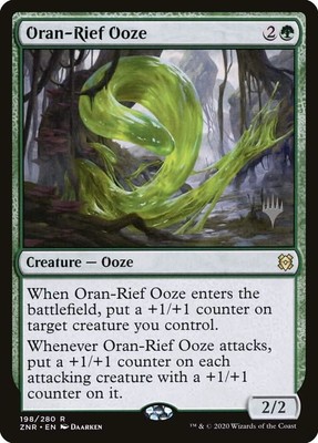 Oran-Rief Ooze (Promo Pack) [Zendikar Rising Promos] Near Mint