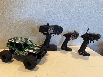 Mystic Killer 4WD RC Rock Crawler Monster Truck w/ 3 Remote Control Transmitters