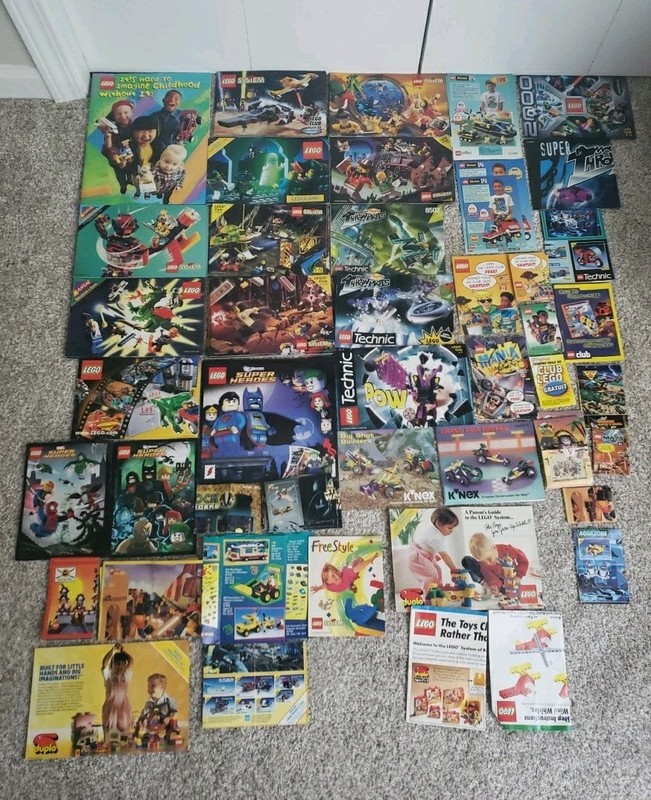 Lego System Lego Club Catalogs And Maniac Collector's Guides See Description 