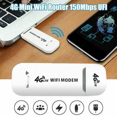 Entsperrte 4G LTE WIFI Wireless USB Dongle Stick Mobile Breitbandmodem SIM-Karte