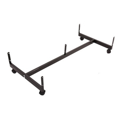 SSWBasics Black Grid Gondola Base with Casters (Use with existing 3  on Center
