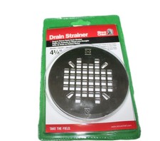 SIOUX CHIEF DRAIN STRAINER 4 1/4 SATIN FINISH 827-2SN
