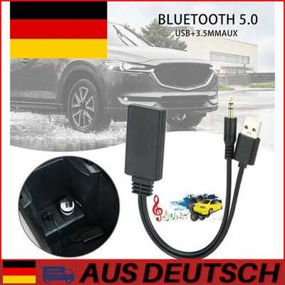 Bluetooth 5.0 kompatibler Musikadapter Auto AUX Audiokabel für BMW  E91 E92 E93.