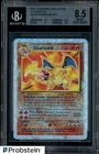 2002 Pokemon Legendary Collection #3 Charizard Reverse Holo Foil BGS 8.5 NM-MT+