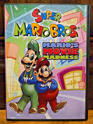Super Mario Bros: Mario's Movie Madness (1990) - DVD Good
